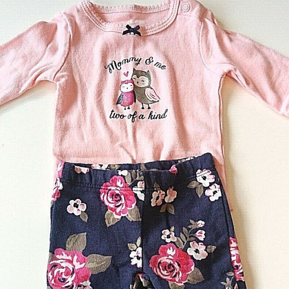 Carters & Childrens Place Baby Girl 5 Pc Set - Picture 3 of 8
